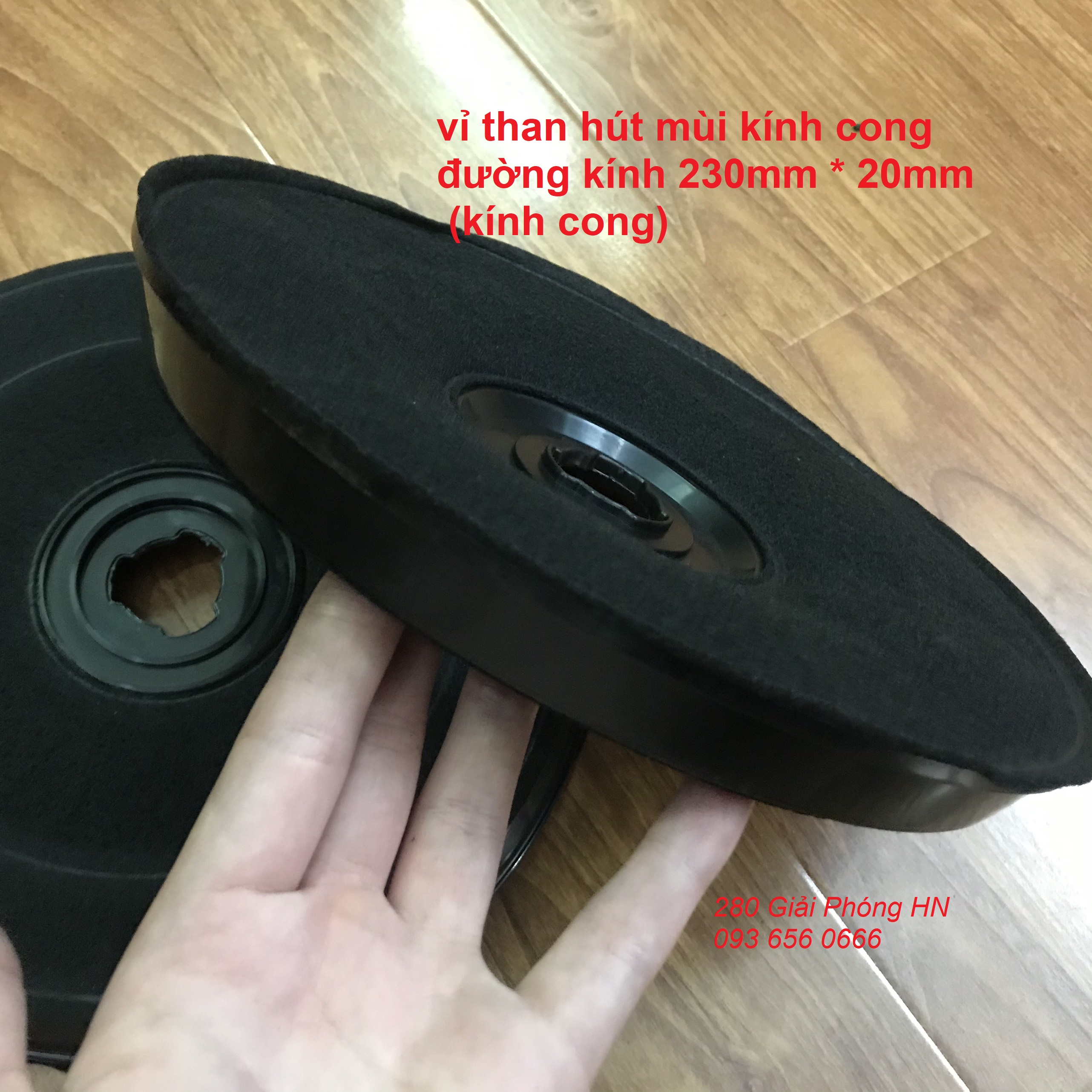 Vỉ than hút mùi kính cong - phụ kiện máy hút mùi