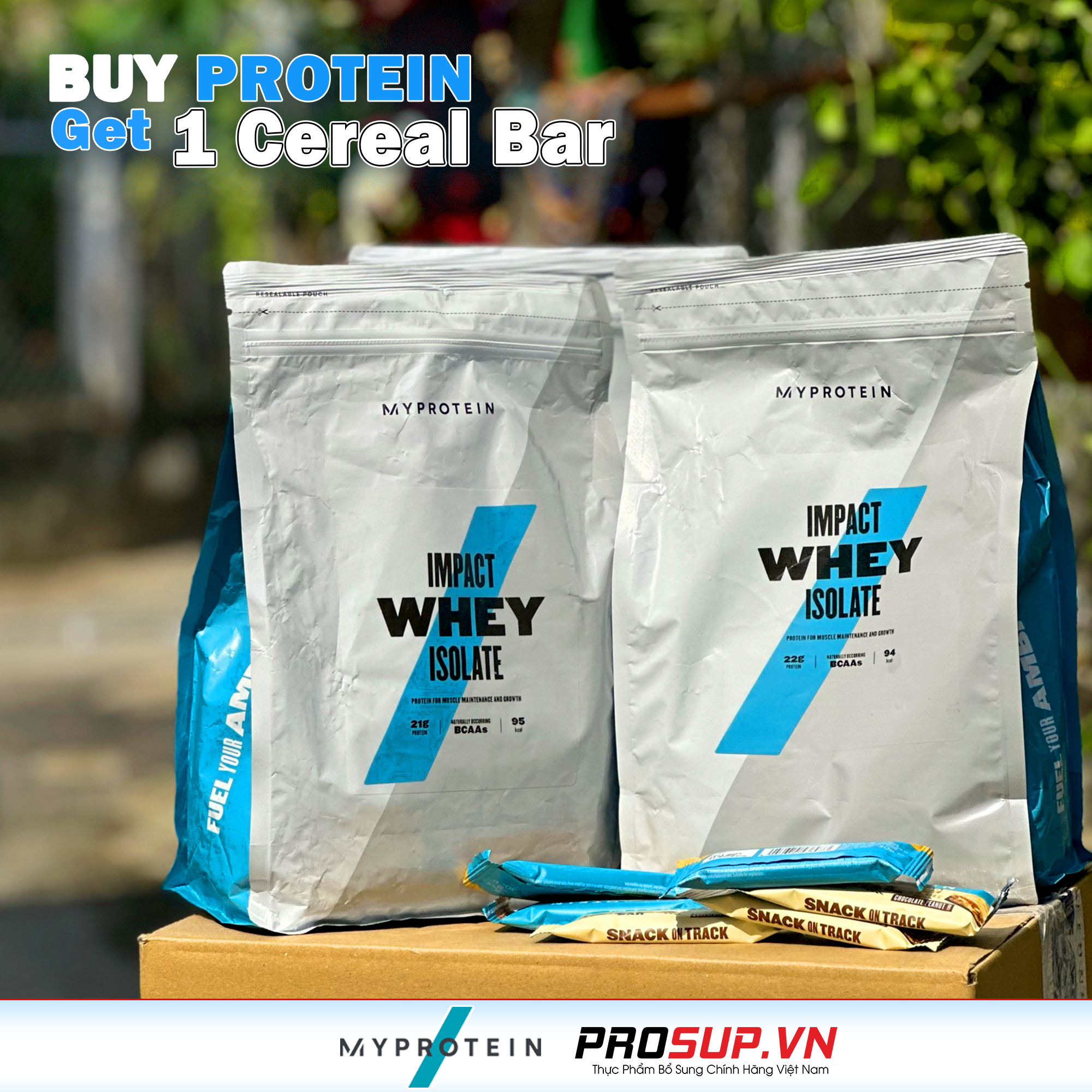 Impact Whey Protein Isolate (2,2LBS) - My Protein - Whey protein bổ sung cung cấp dinh dưỡng