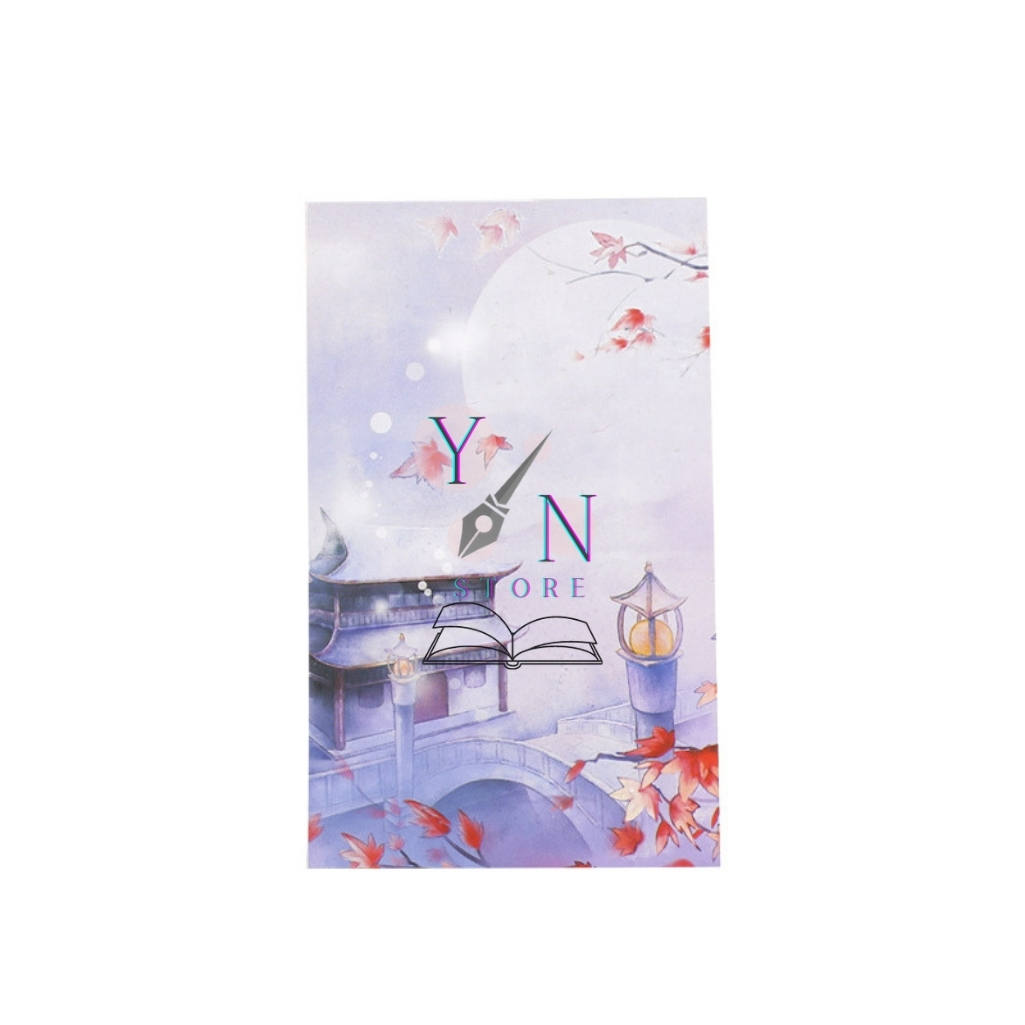 Giấy Note Họa Tiết Cổ Trang 60 Tờ