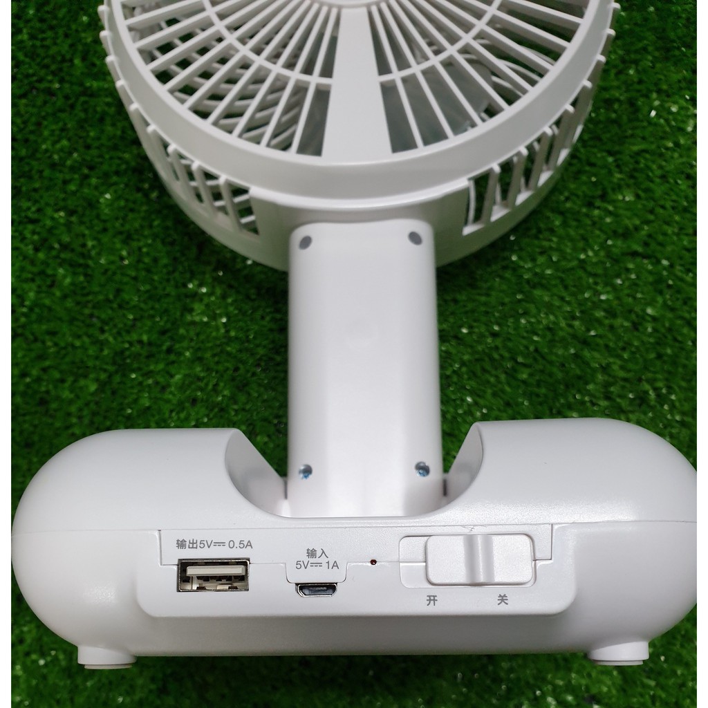 Quạt Sạc Cao Cấp Dp-7624 - Đèn Led Thiên Vân