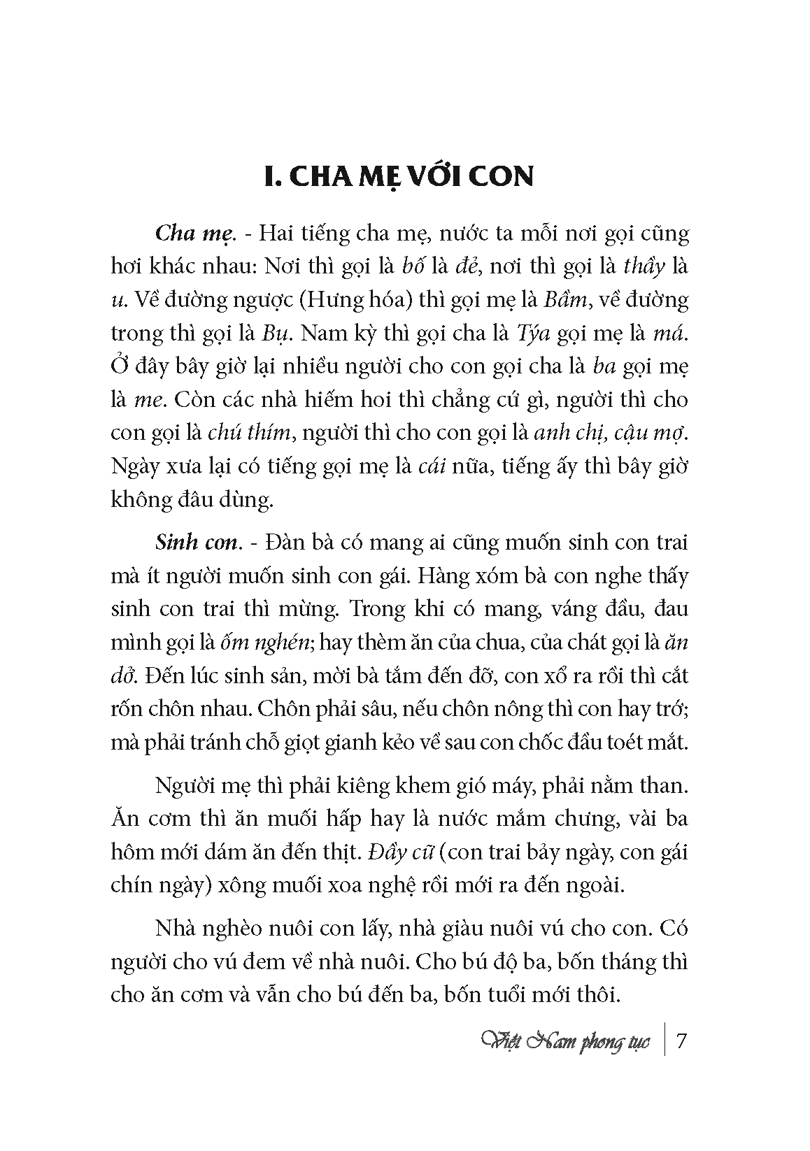 Sách - Việt Nam phong tục (bìa cứng) - tái bản