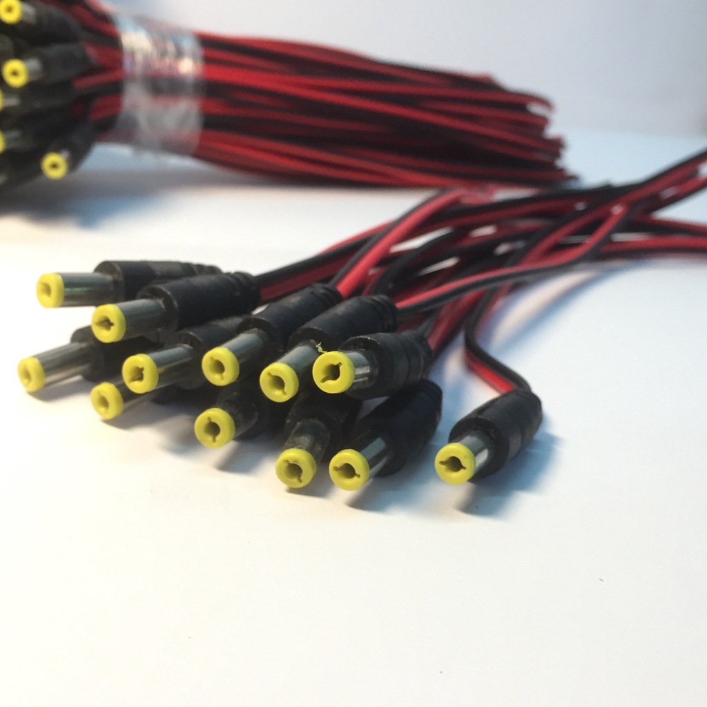 Jack Nguồn Camera Jack nguồn DC đầu đực Combo 10 đầu