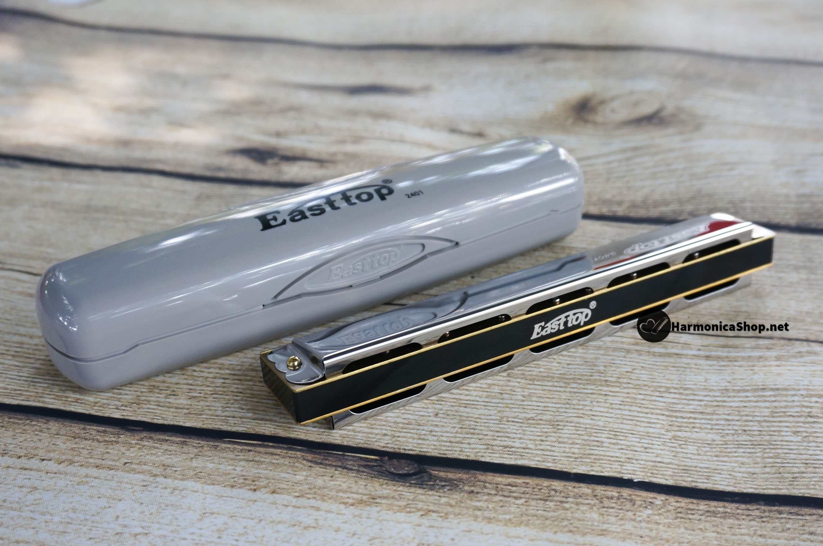 Kèn Harmonica Tremolo Easttop T2401 Tone C
