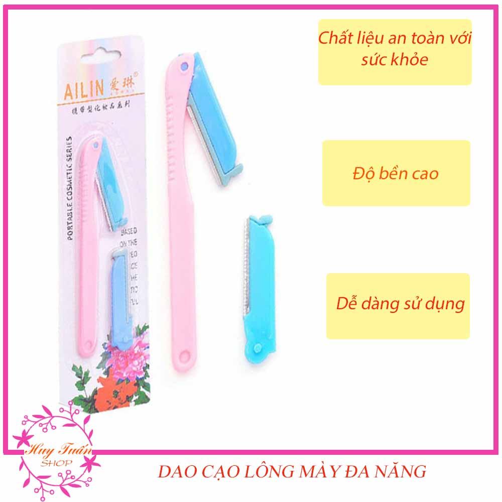 Combo 3 Dao cạo lông mày đa năng tiện dụng