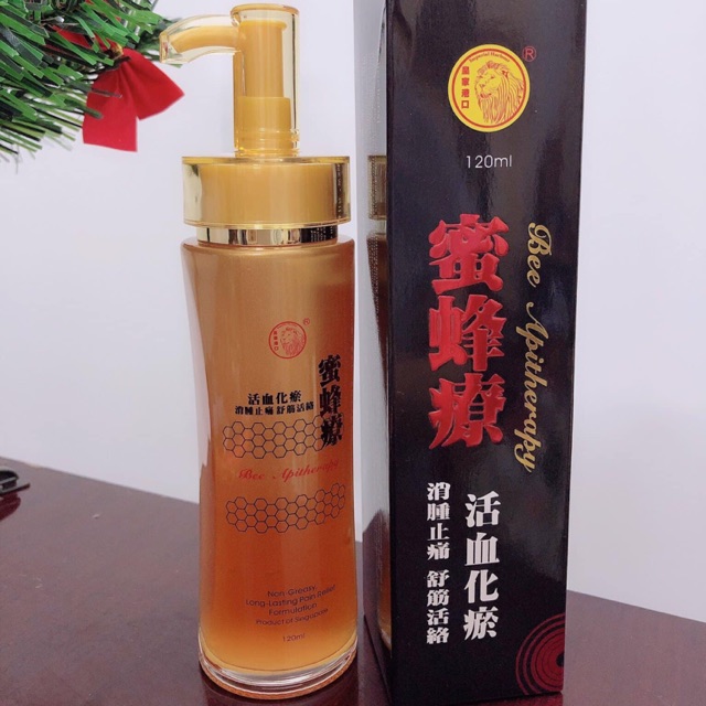 Bee Apitherapy - Dầu Nọc Ong Sư Tử Đỏ Singapore
