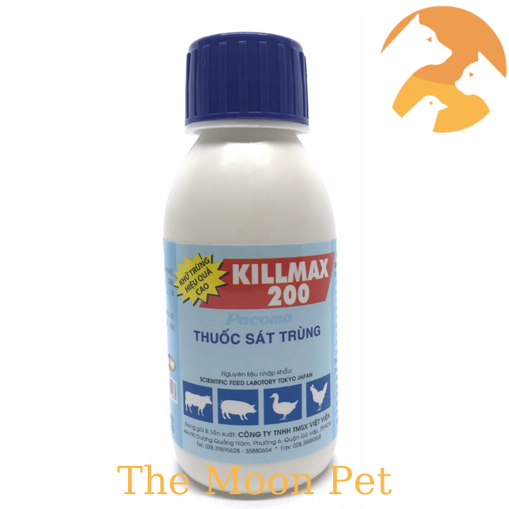 Pacoma Killmax 200 Nhật bản [100ml]  Sát trùng hiệu quả cao