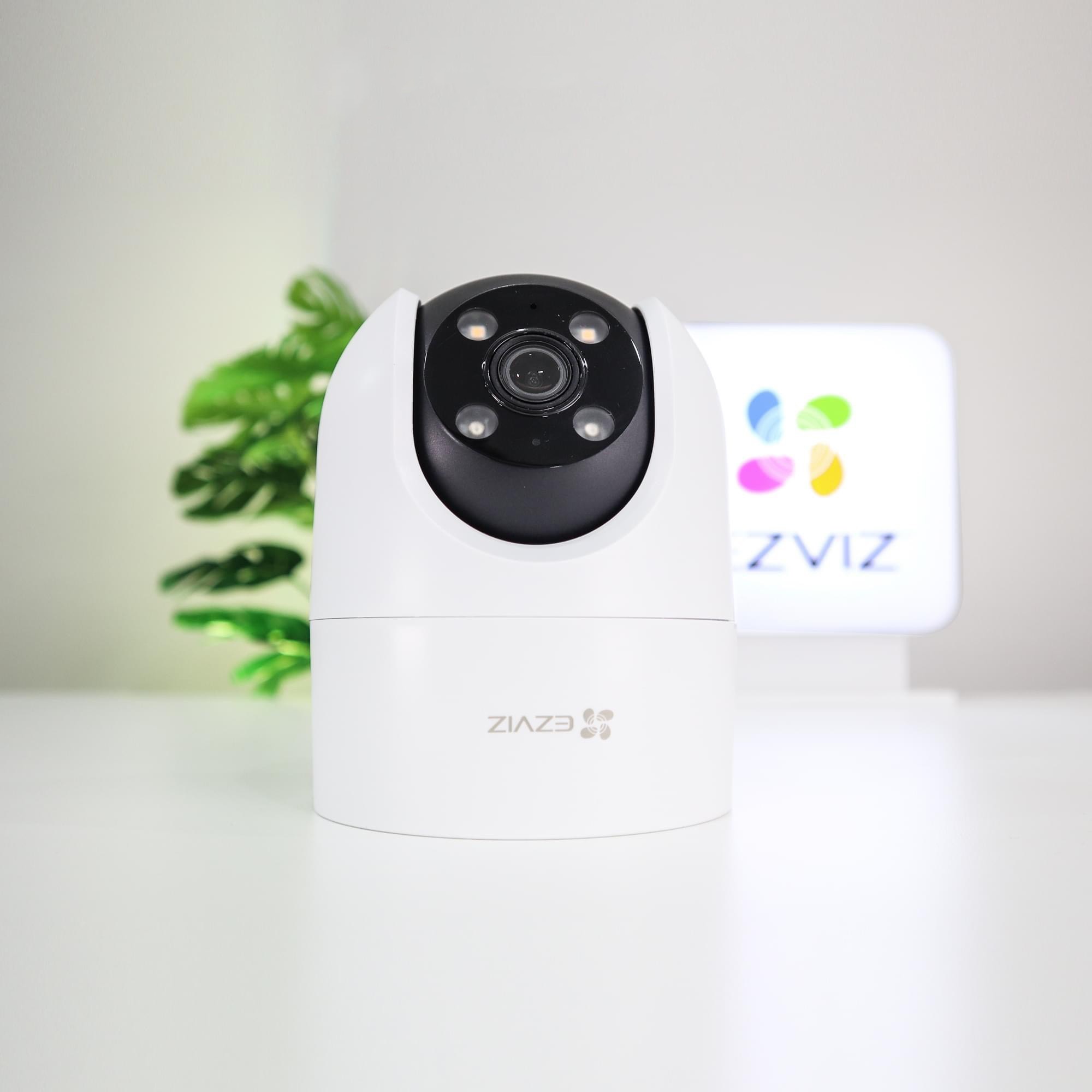 Camera WIFI Ngoài Trời EZVIZ H8c 4MP 2K+ - Quay Quét 360 Độ, Có Đàm Thoại, Ghi Hình Màu Đêm, Sắc Nét, Chuẩn IP67, Góc Siêu Rộng, Chuẩn H.265