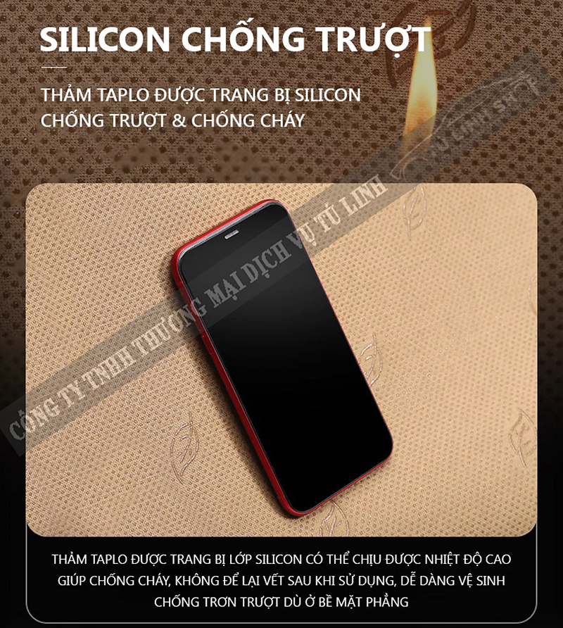 Thảm taplo INNOVA chính hãng MINCAR hoặc bằng lông Cừu 3 lớp và Da Cacbon
