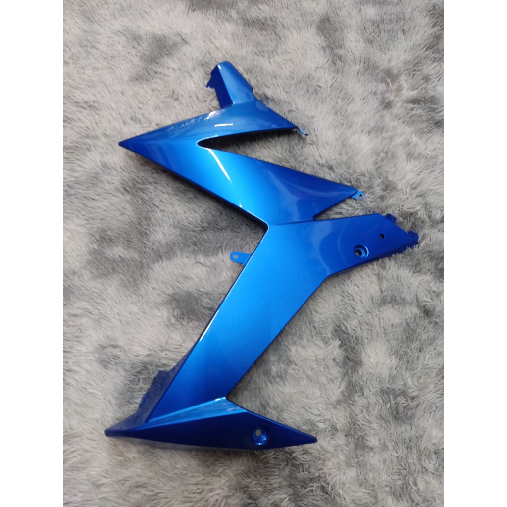 1 cặp yếm trước, bửng trước raider fi - satria fi xanh gp