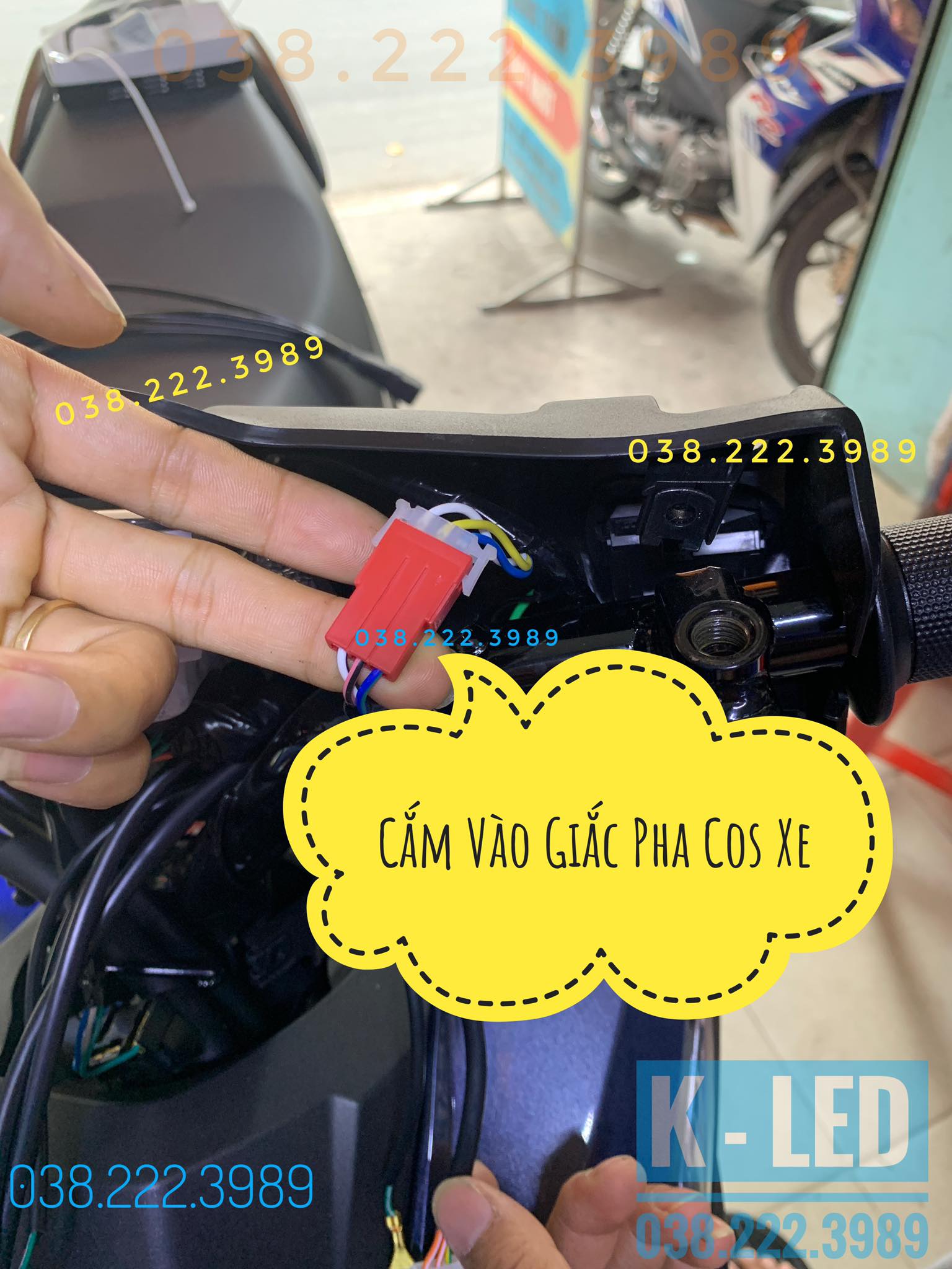 Mạch Bật Tắt Đèn Pha Xe Wave Wave Alpha đời mới - INTEGRAPTED LOCK