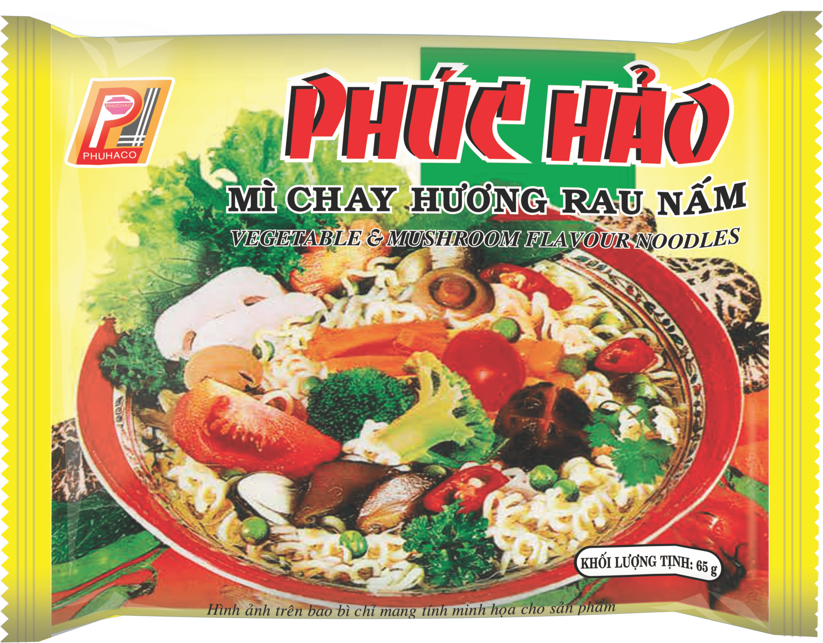 Mì Vị Rau Nấm - 30 gói - 65 gr