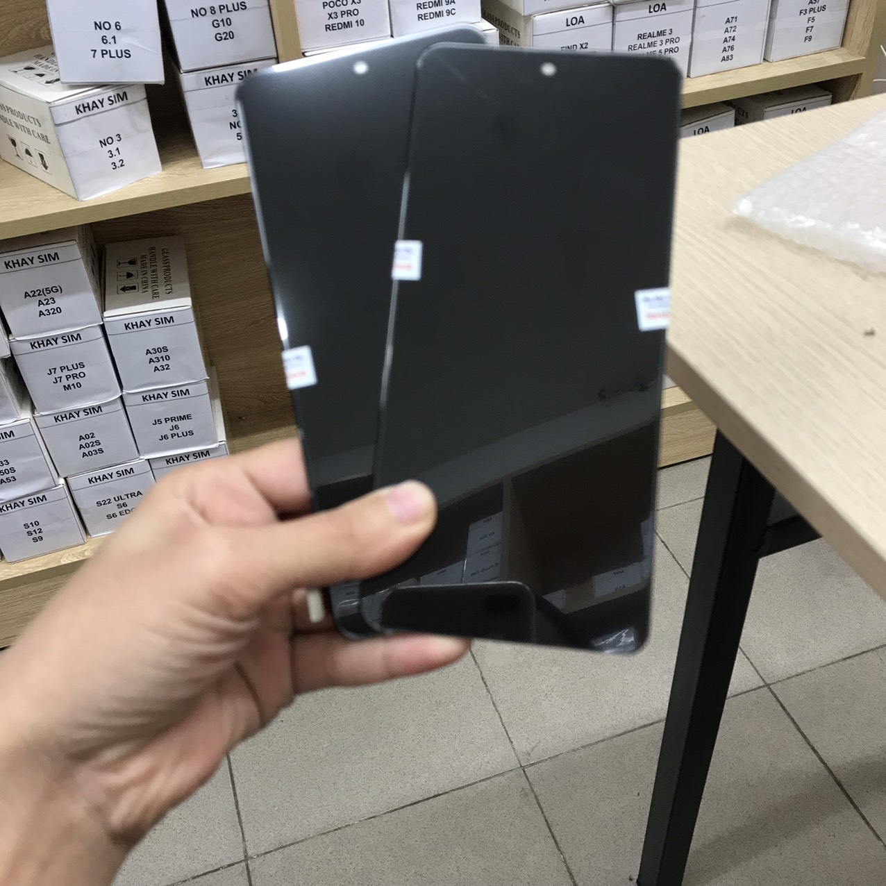 Thay màn hình Xiaomi Poco X4 Pro 5G  màu : đen)