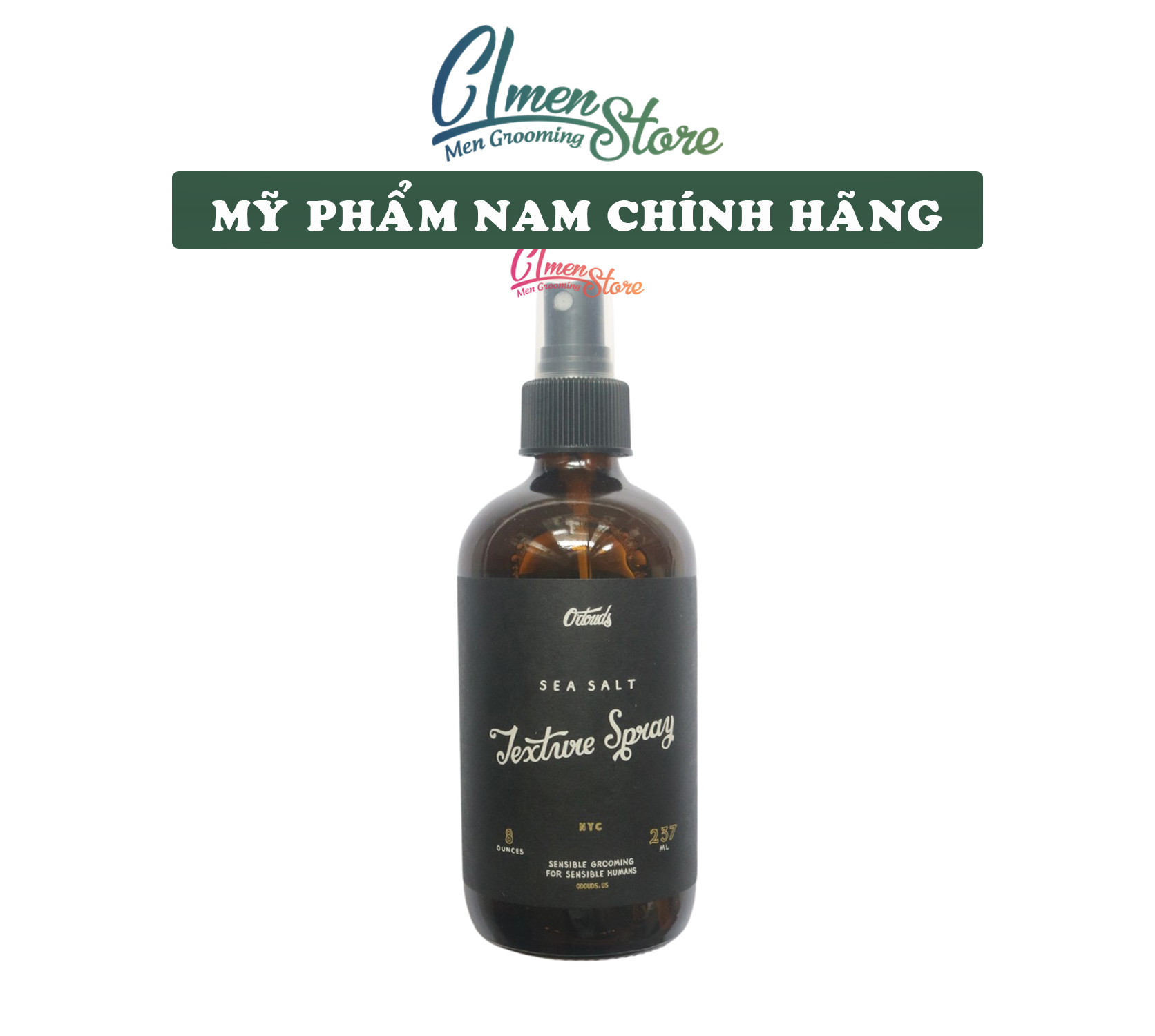 Xịt tạo phồng tóc O’douds Sea Salt Texture Spray | Prestyling bảo vệ nhiệt cho tóc Odouds