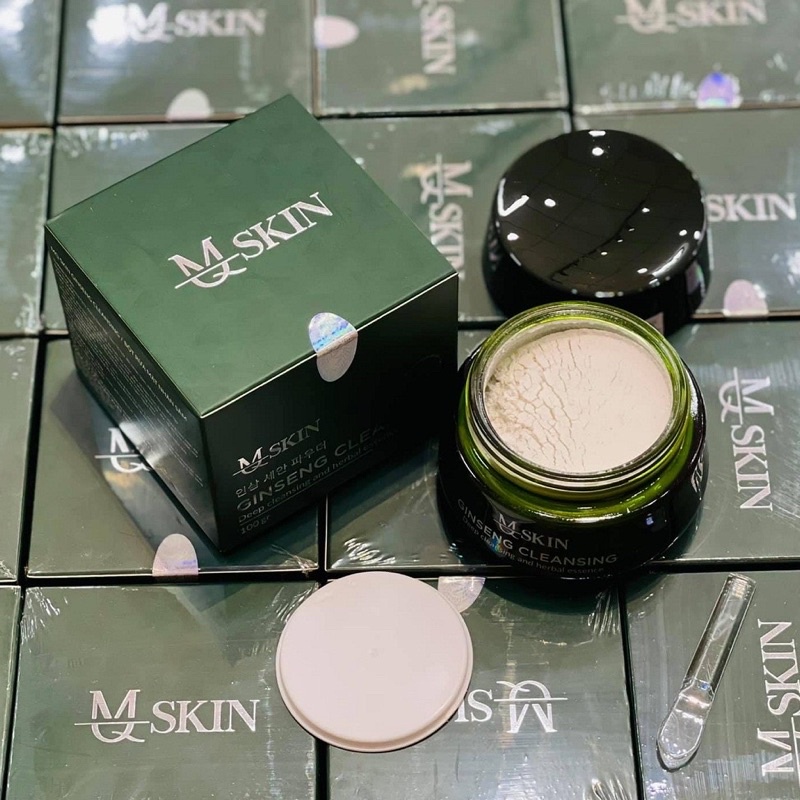 [HCM]Bột rửa mặt nhân sâm MQ SKIN 100gr