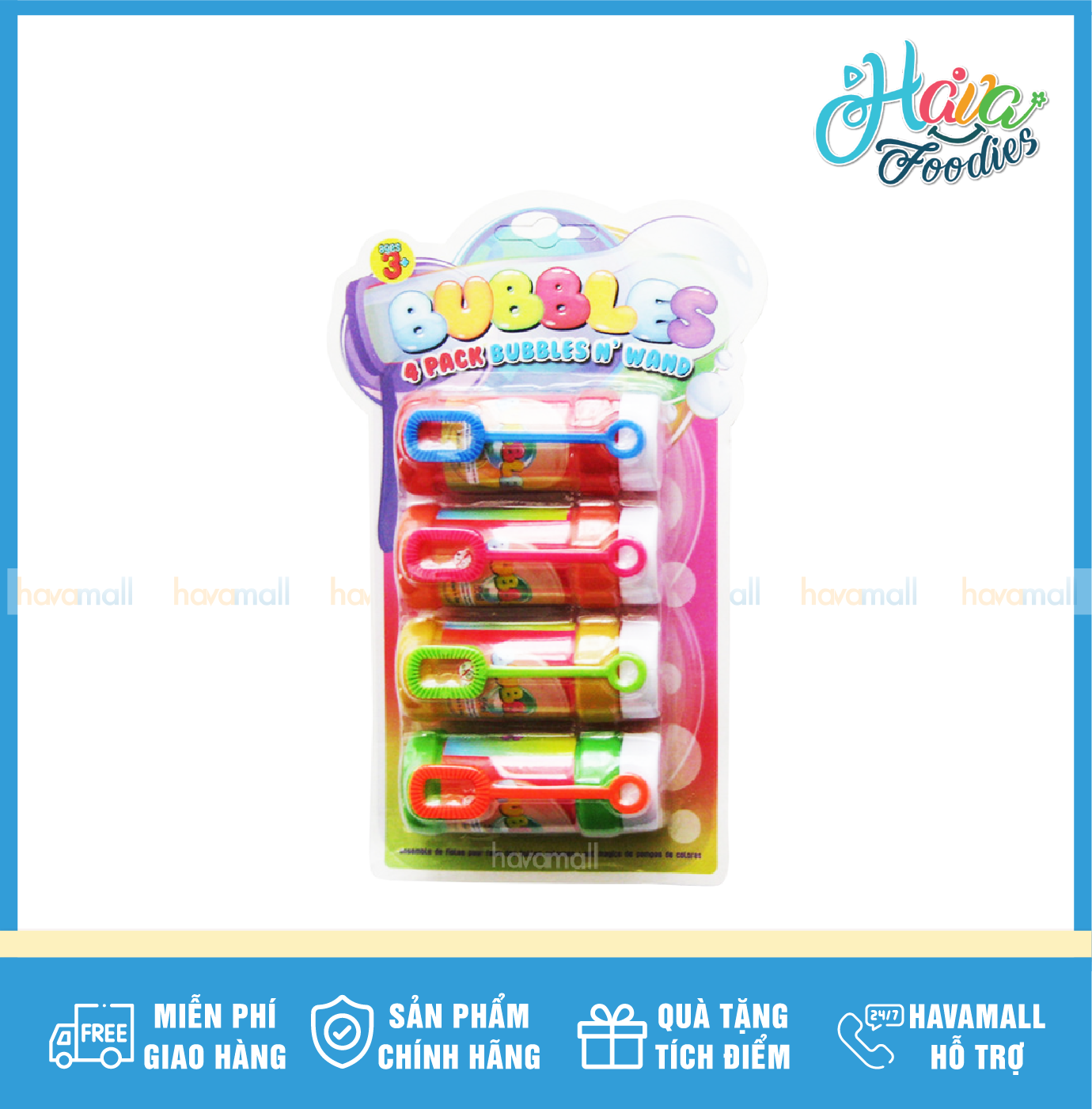 [HCM]Chai Thổi Bong Bóng An Toàn Cho Bé Uncle Bills