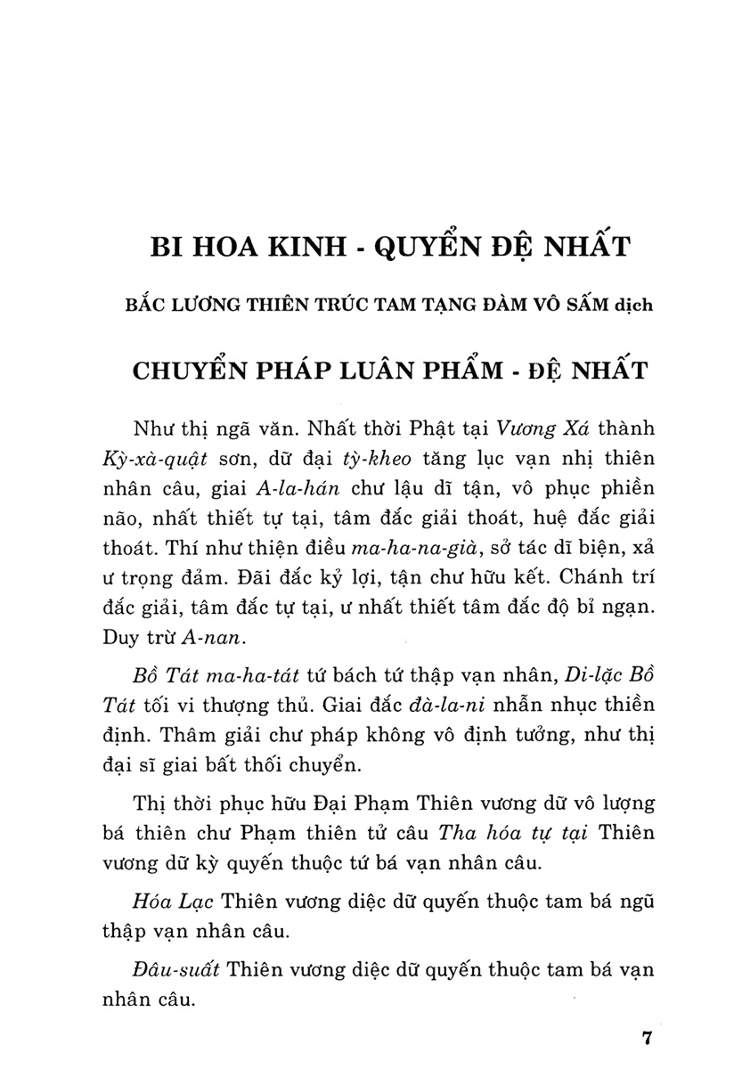 Sách Kinh Bi Hoa - QB - Newshop