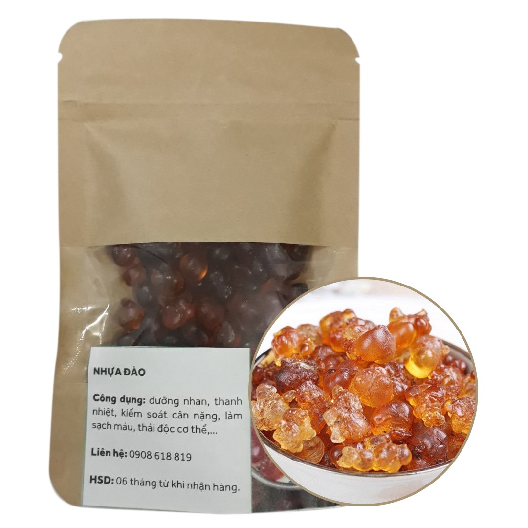 [HCM]NHỰA ĐÀO cao cấp VÂN NAM - 100g ( lệ đào)