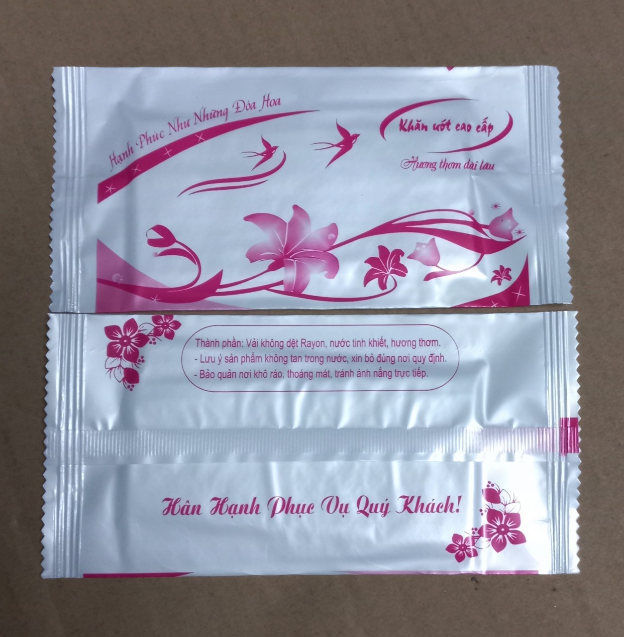 200 cái khăn lạnh khăn ướt vải lưới