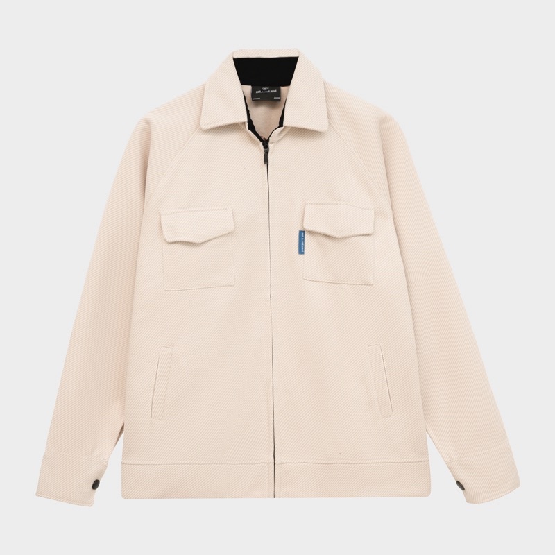 Áo Khoác Khoá Kéo Flannel Jacket - Nass