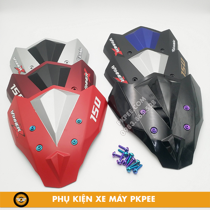 Mão Chắn Gió Winner X Mẫu Kim Cương (Màu Chóp Đầu Kim Cương Giao Ngẫu Nhiên)