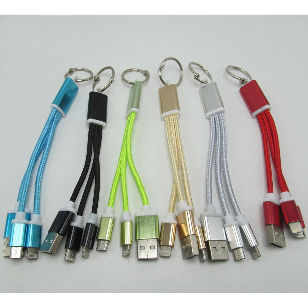 [HCM]CÁP SẠC 3 ĐẦU MÓC KHÓA
