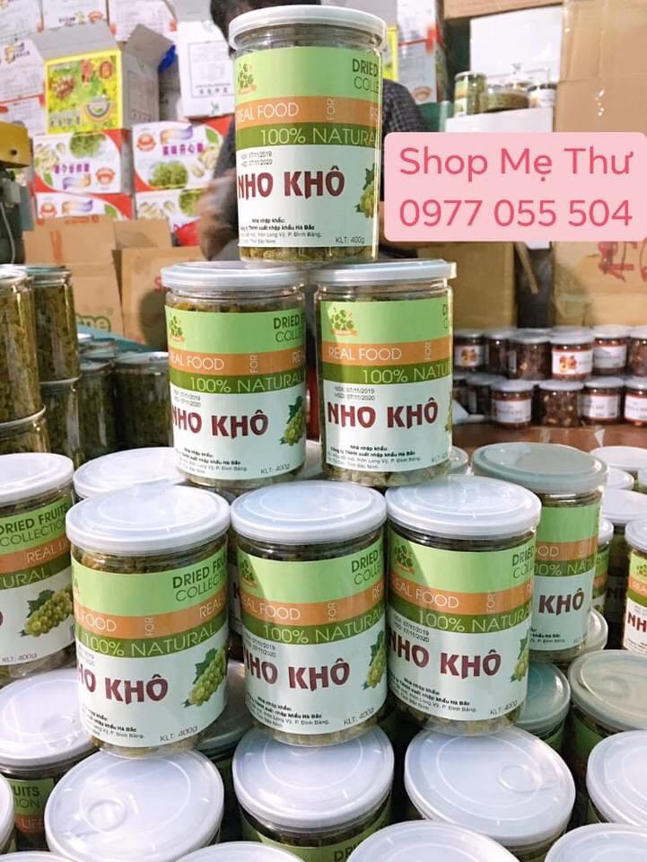 Combo Nho Khô+Hạt dẻ Chị Huyền Trần