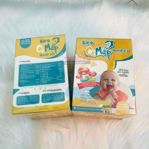 Siro Cá Mập gold X2 bao hàng chính hãng cty 100%