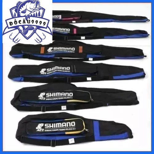 Túi đựng cần câu shimano 1 ngăn chính- 2 ngăn phụ. bao đựng cần. đồ câu hùng