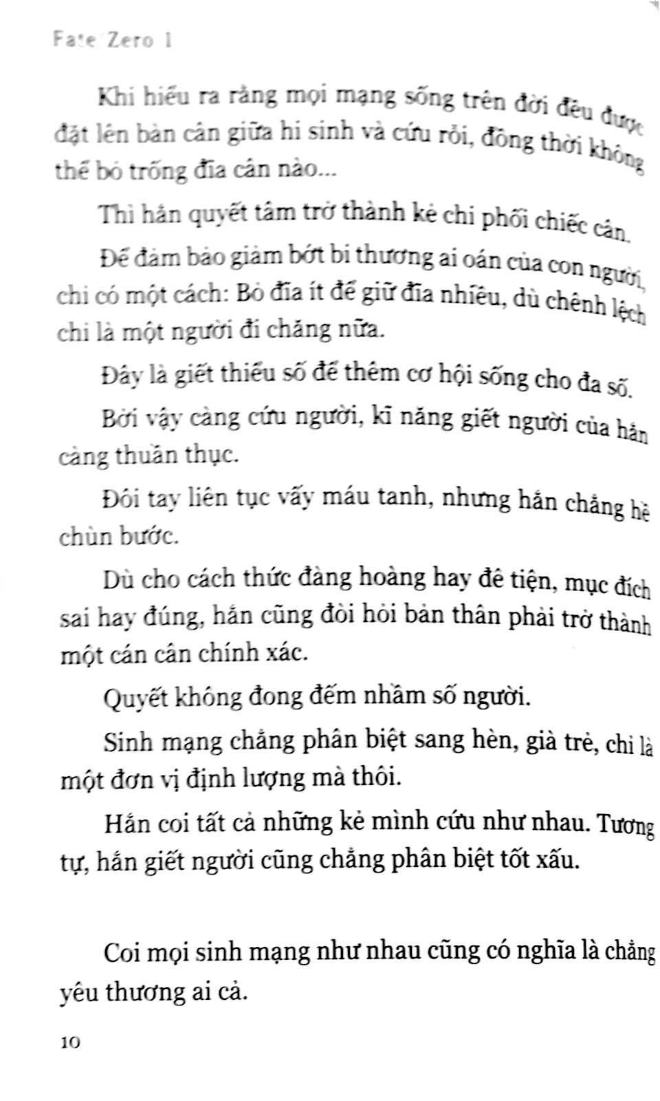 Fahasa - Fate/zero 1 - Cuộc Chiến Chén Thánh Lần IV