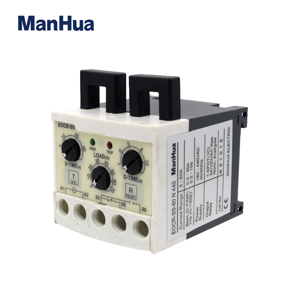 Rơ le nhiệt điện tử - relay bảo vệ động cơ - độ chính xác cao