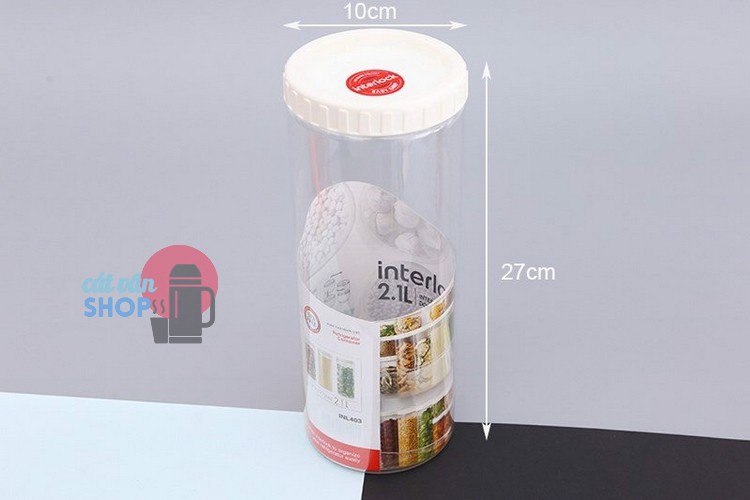 Bộ 2 hộp bảo quản Lock&Lock Interlock dung tích 2,1L