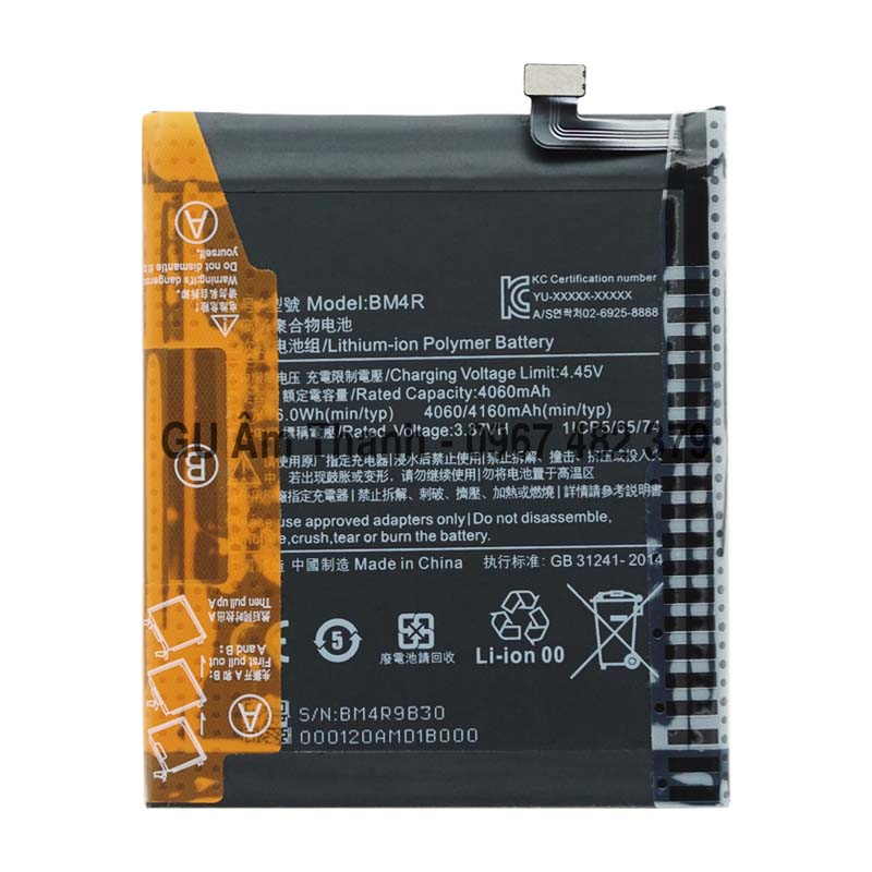 Pin cho xiaomi mi 10 youth 5g m2002j9e dung lượng 4160mah zin máy
