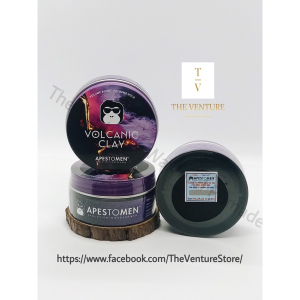 Sáp Vuốt Tóc Volcanic Clay Version 4 + Tặng Lược -MILALO