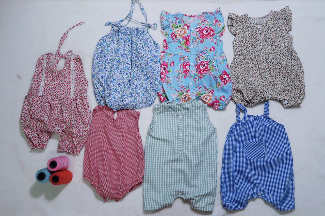 Romper (Body suit) cotton  đùi cho bé trai, bé gái