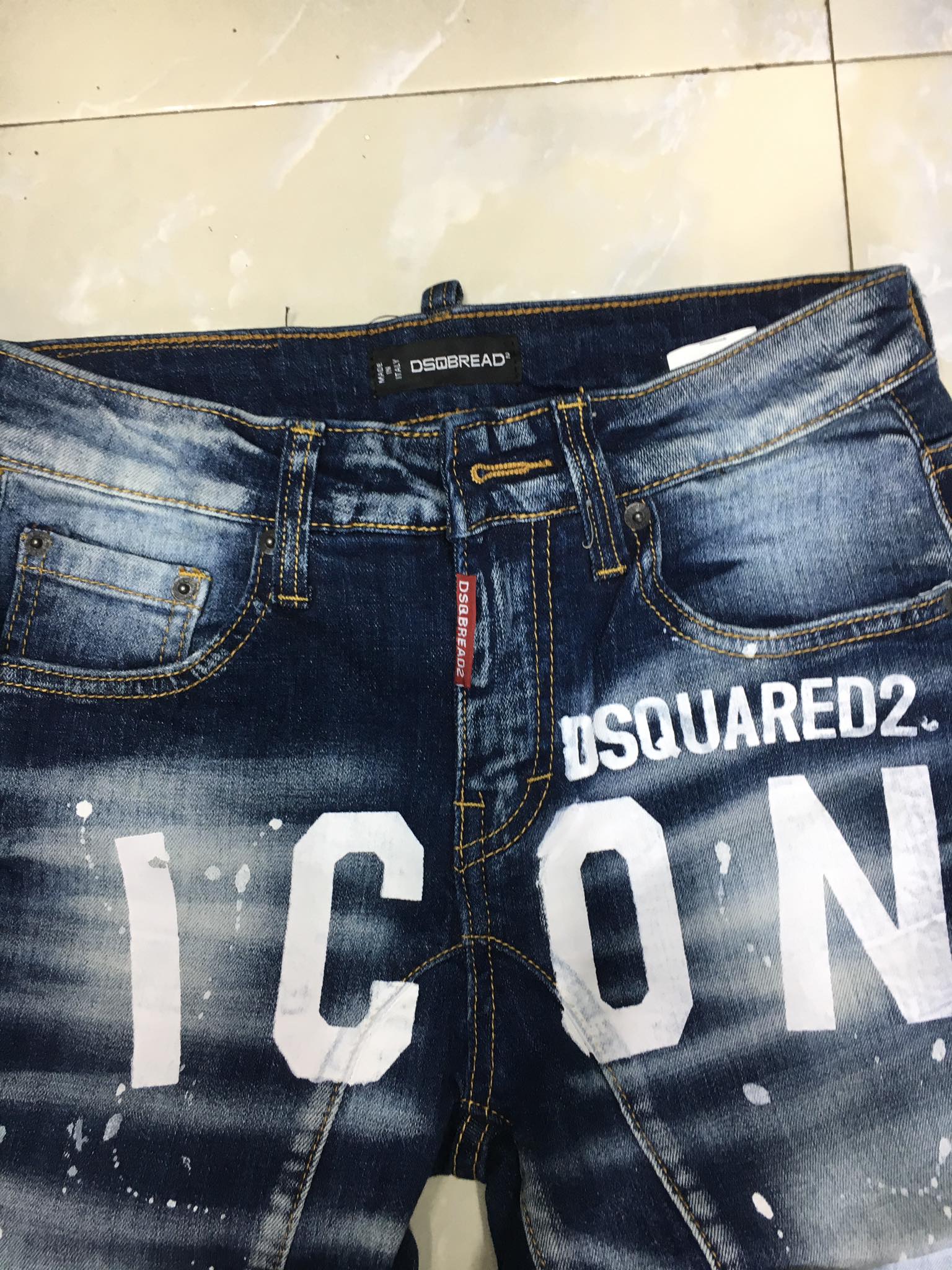 QUẦN NGỐ BÒ NAM DSQUARED 2 HÀNG SUPER