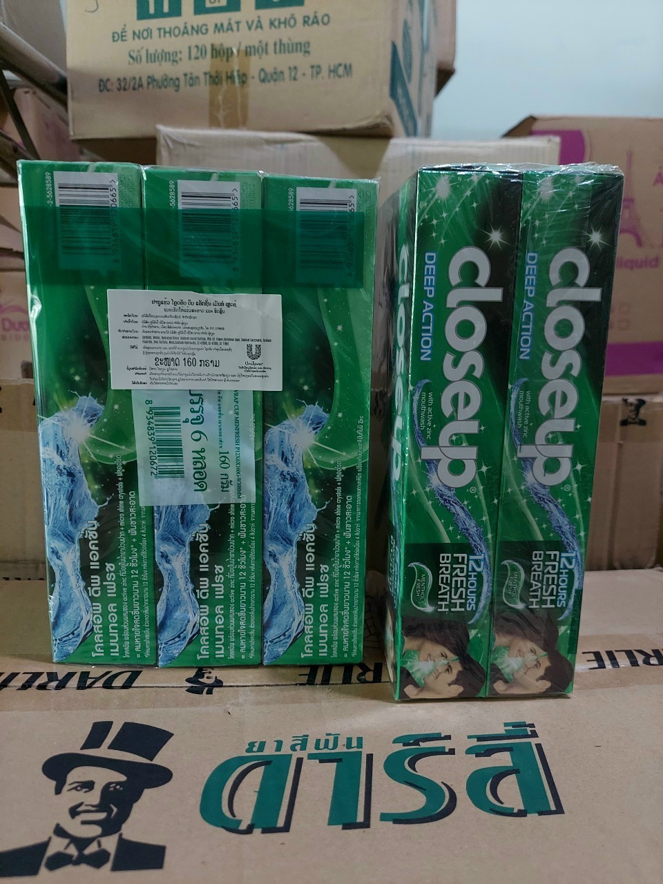 Kem Đánh Răng Closeup 160gr Thái Lan