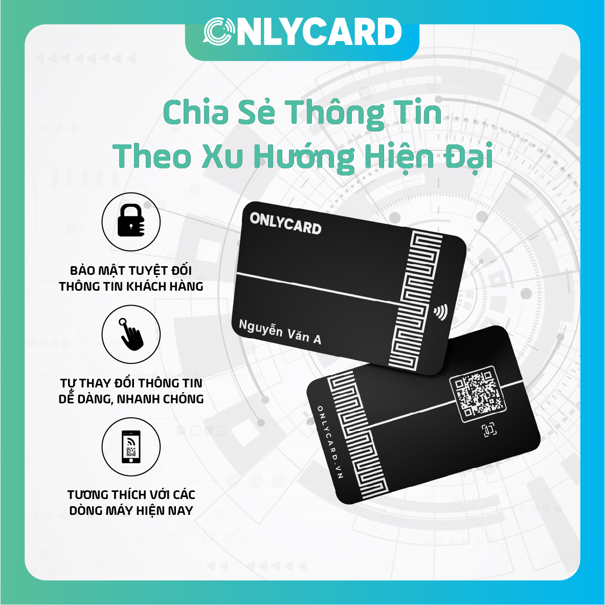 Onlycard- Thẻ cá nhân thông minh