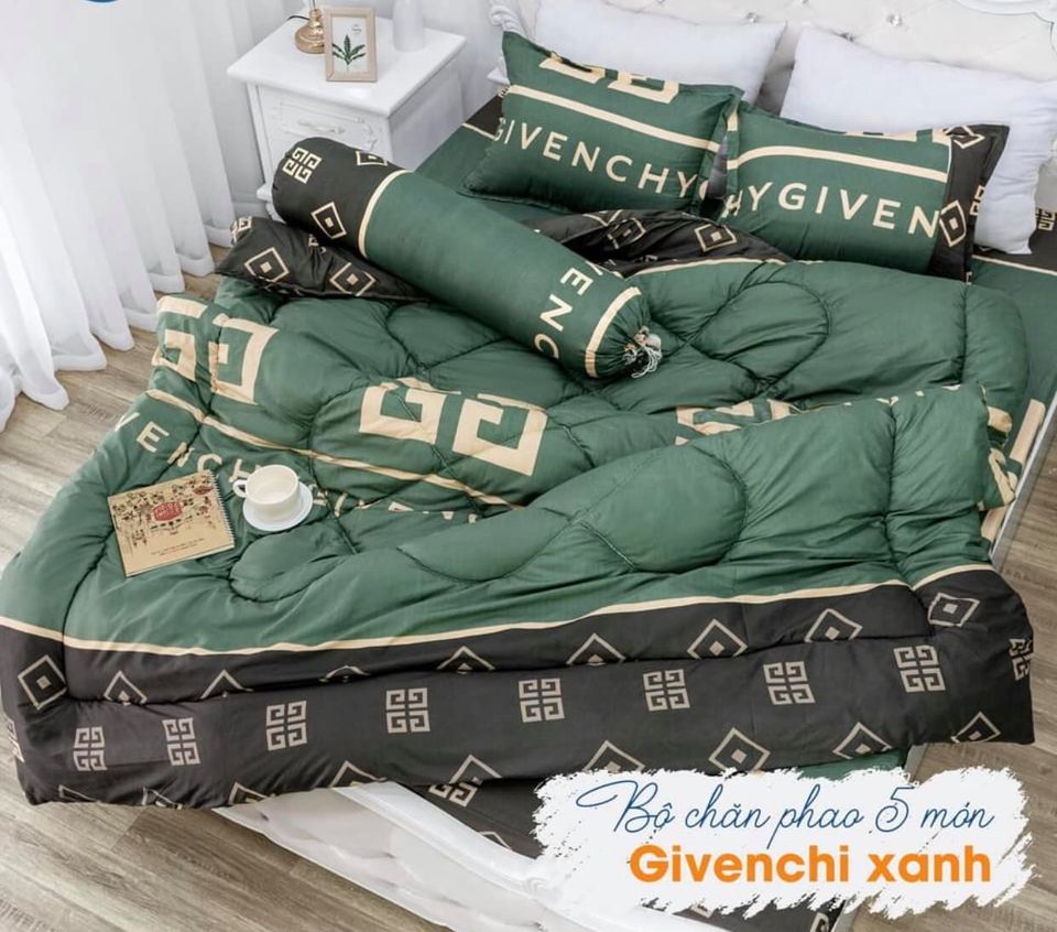 Set Chăn Ga Gối 5 Món Chần Phao