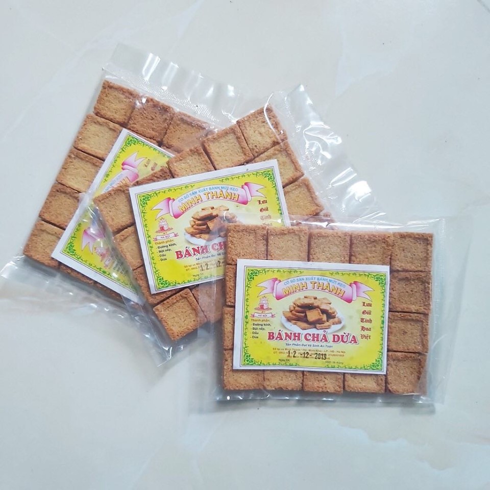 Combo 2 gói bánh chả dừa minh thành giòn tan thơm lừng