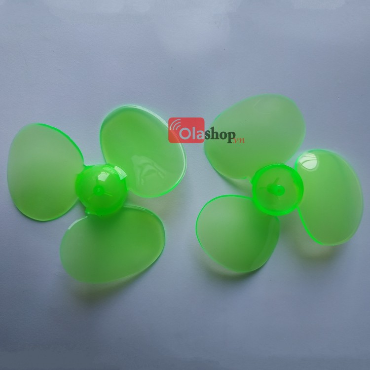 [COMBO] 2 cánh quạt mini 3 cánh 90mm trục 2mm