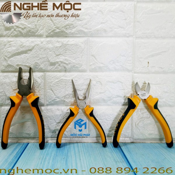 Bộ 3 kìm ( răng – cắt – nhọn ) Tolsen 10400