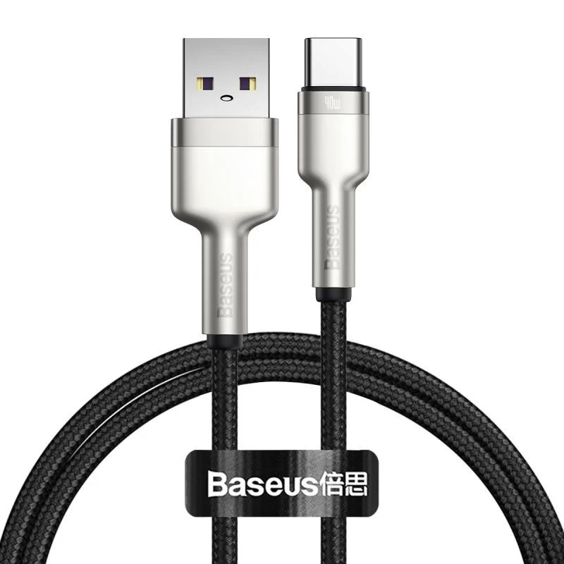 Cáp sạc nhanh, siêu bền Baseus Cafule Series Metal Data Cable USB to Type-C 66W (KHÔNG SẠC ĐƯỢC CHO DÒNG IP)
