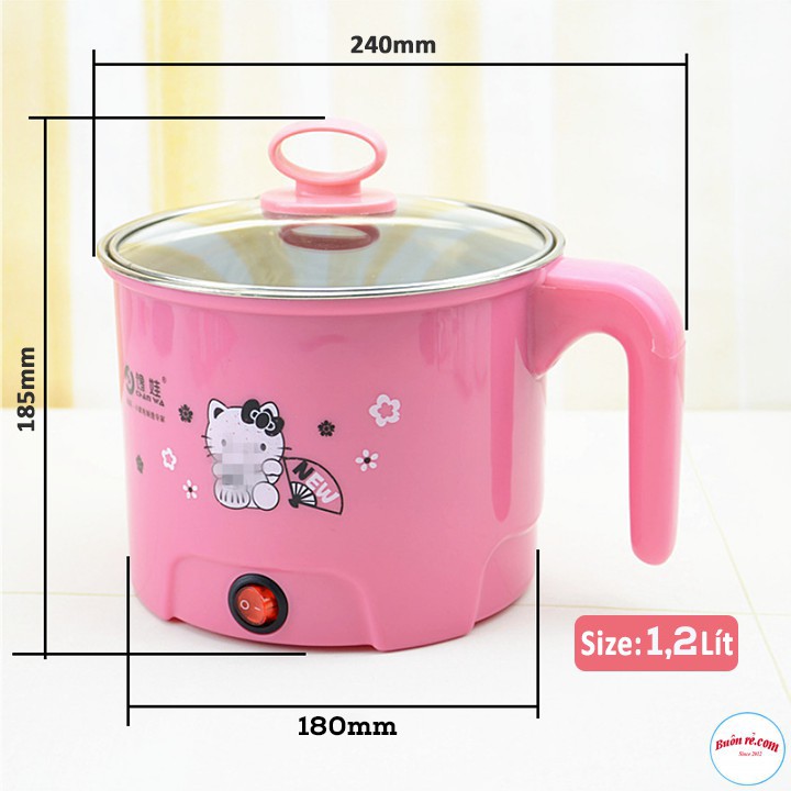 Ca Nấu Mì , Nồi Lẩu Mini Siêu Tốc Đa Năng