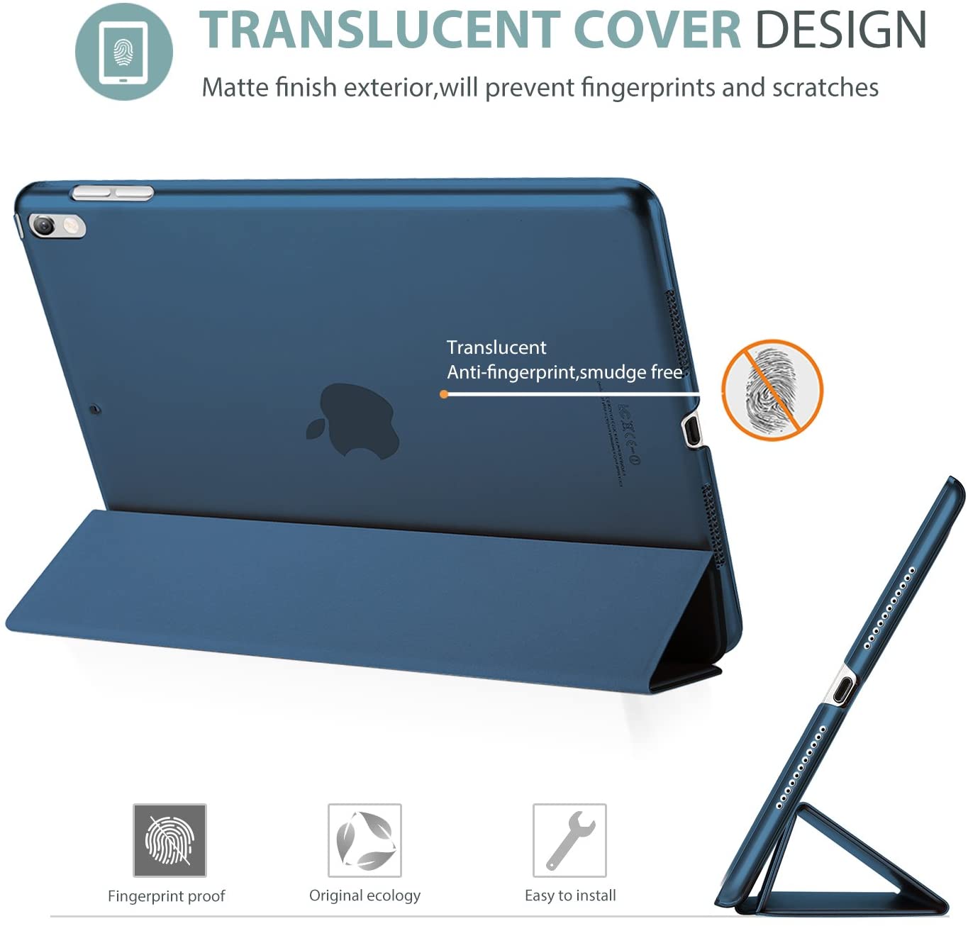 Bao da silicone dẻo cao cấp IETECH cho iPad Pro 10.5