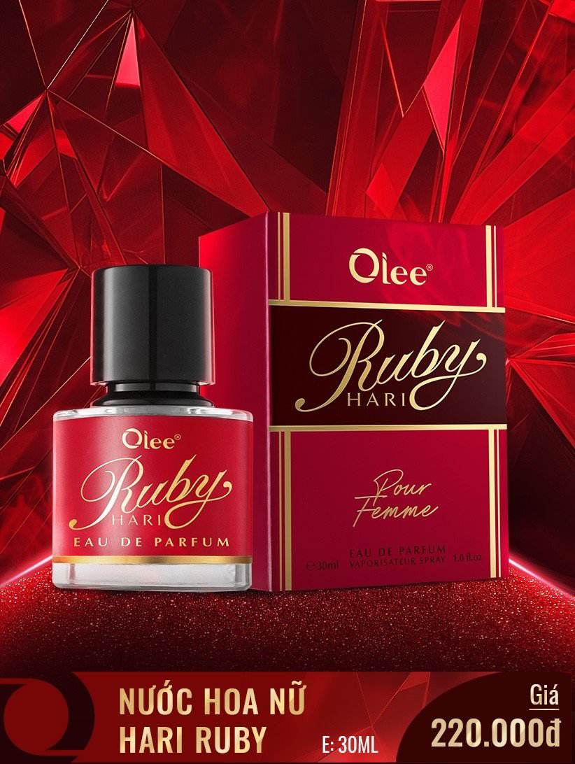 Nước Hoa Nữ Ngọt Ngào Olee Ruby  GIÁ 2 CHAI