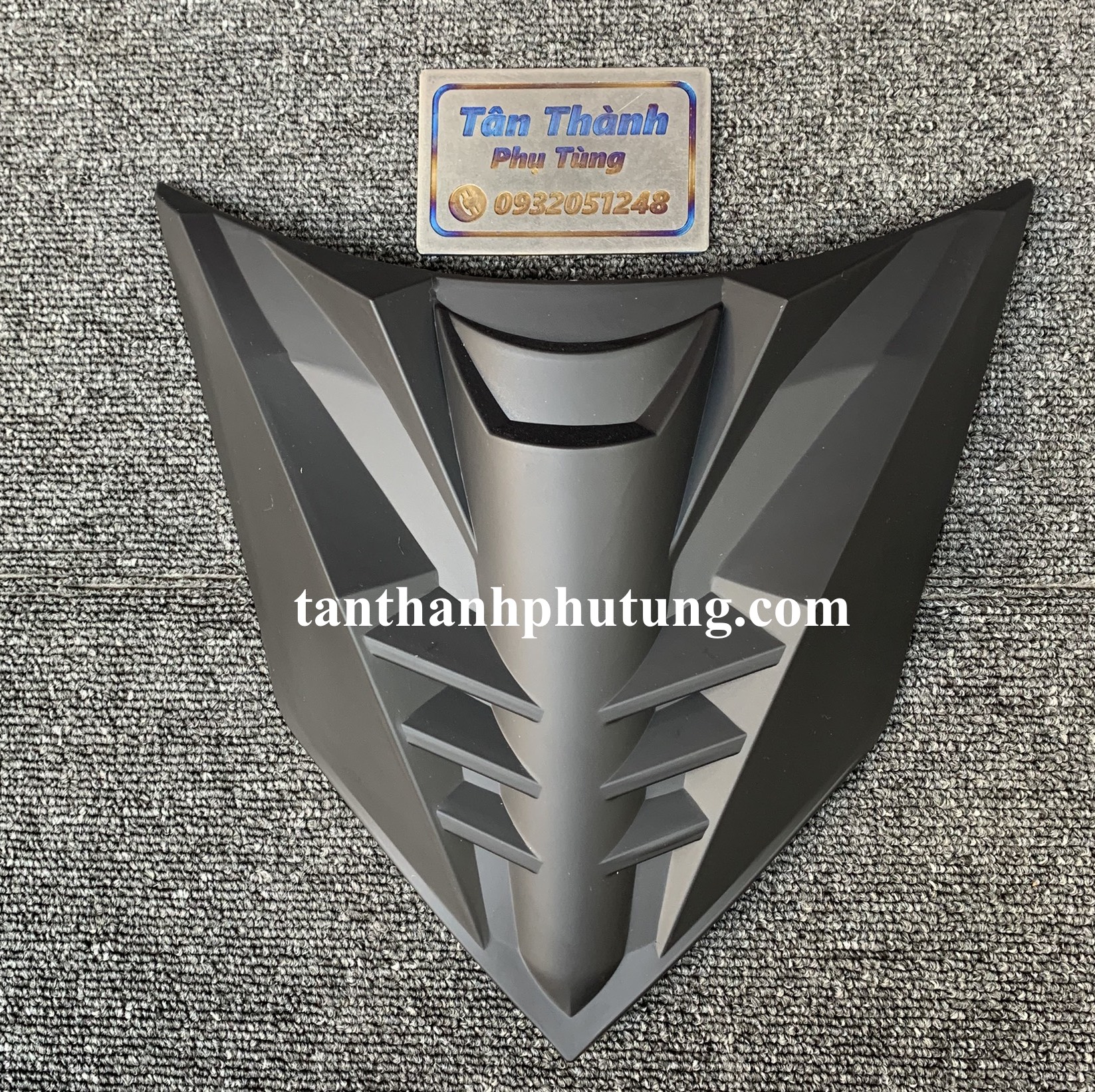 Combo Bộ Ốp Pô, Mặt nạ Winner X màu đen nhám