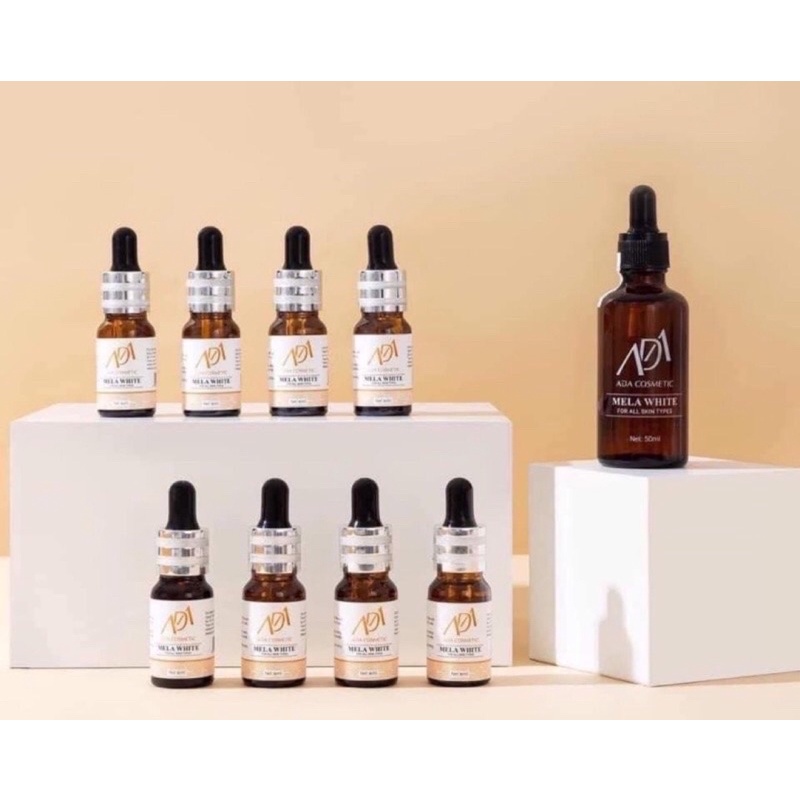 [MỸ PHẨM ADA CHÍNH HÃNG]  Bộ Melawhite Giảm Thâm Mờ m ADA GROUP