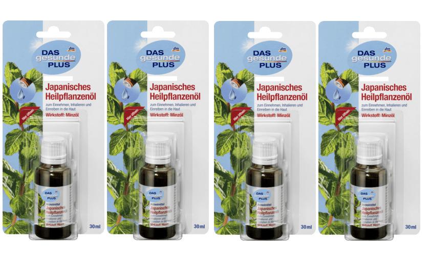 Tinh dầu bạc hà Das gesunde plus của Đức 30ml