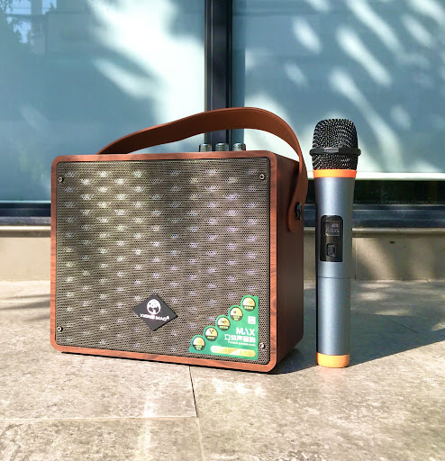 Micro kèm loa hát karaoke bluetooth cực hay loa bluetooth karaoke sang trọng siêu chất loa karaoke xiongmao xm35 kiểu dáng mini - loa xách tay mini du lịch tiện lợi - loa karaoke gia đình cao cấp công suất đến 60w âm mạnh đủ lớn