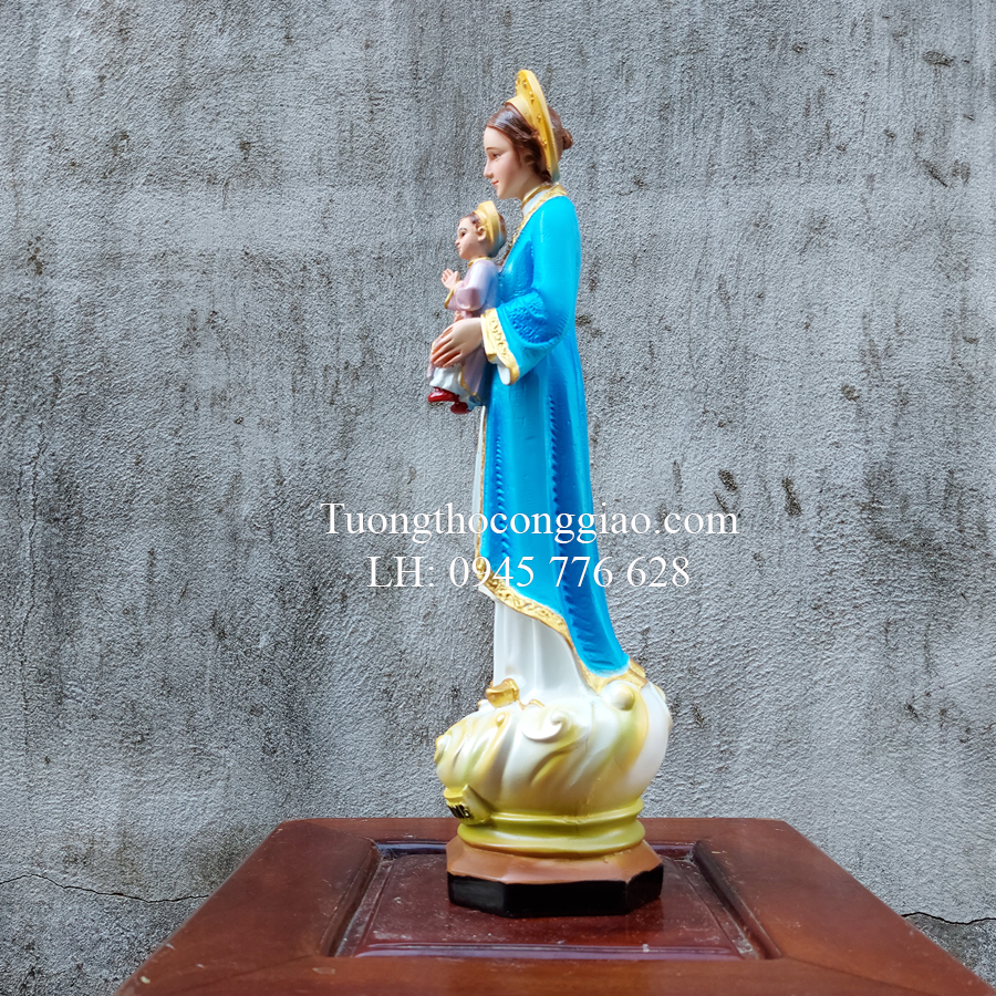 Tượng Đức Mẹ La Vang 40cm composite